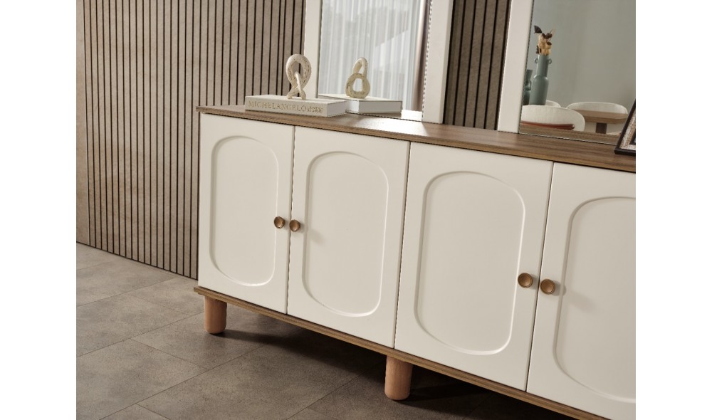 Bohem Yemek Odası  YÜZLER MDF KASA SUNTALEM MALZEMEDEN ÜRETİLMİŞTİR