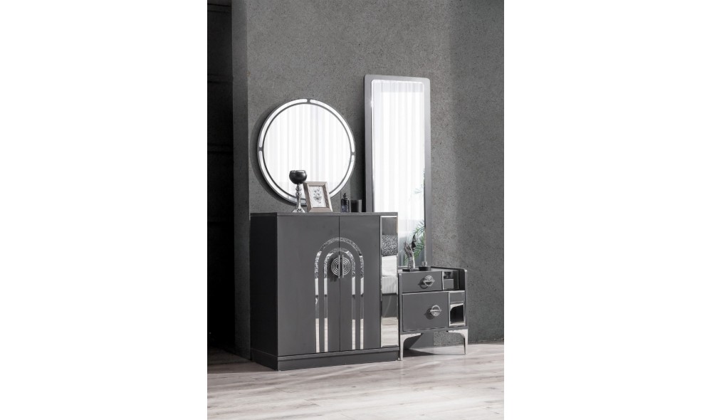 Safir Antrasit Yatak Odası