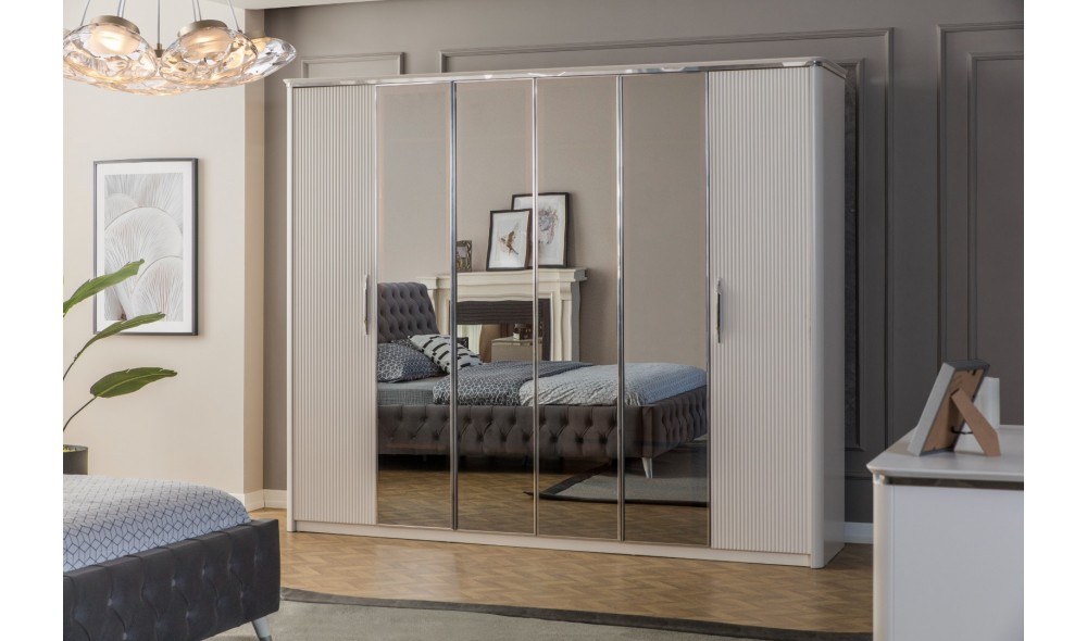 Royal Gümüş Yatak Odası