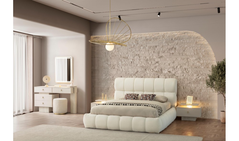 Tetra Yatak Odası (Ön yüzler mdf iç iskelet suntalem malzemeden üretilmiştir)