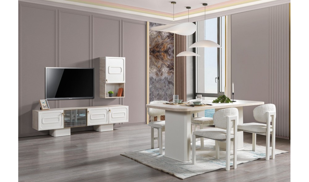 Gökçe Yemek Odası  %100 MDF