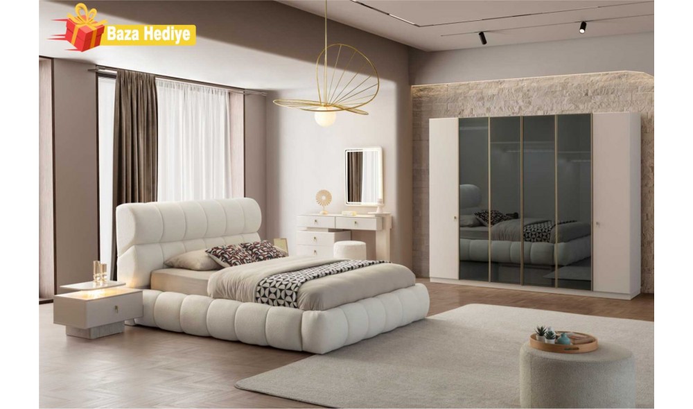 Tetra Yatak Odası (Ön yüzler mdf iç iskelet suntalem malzemeden üretilmiştir)