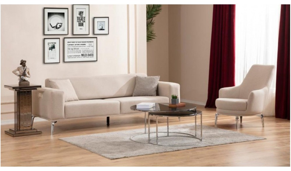 Irmak Koltuk Takımı 3+3+1 (Yataklı Ürün)