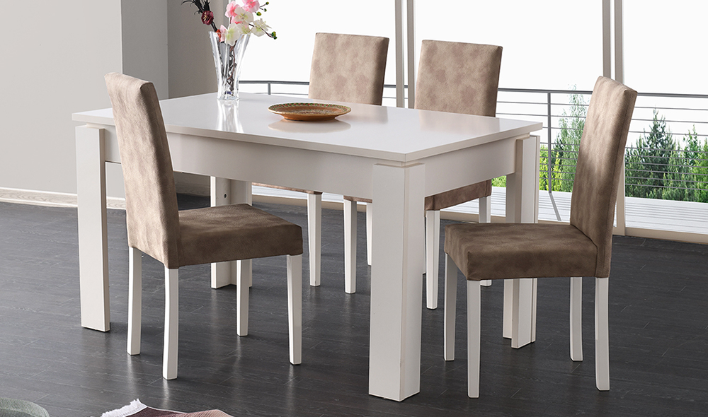 Kelebek Krem Masa Seti