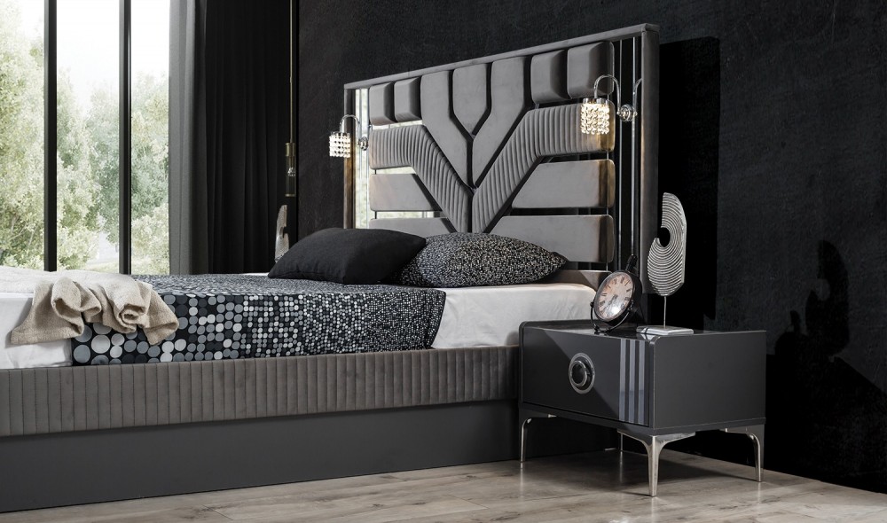 Alya Yatak Odası Baza ve Bench Hediyeli