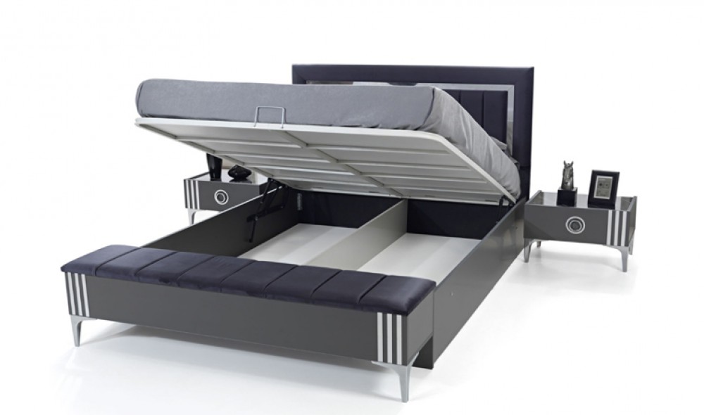 Asel Antrasit Yatak Odası