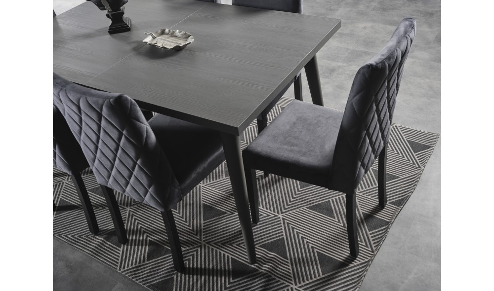 Zümrüt Yemek Odası (Ön yüzler %100 mdf kasa suntalem malzemeden üretilmiştir)